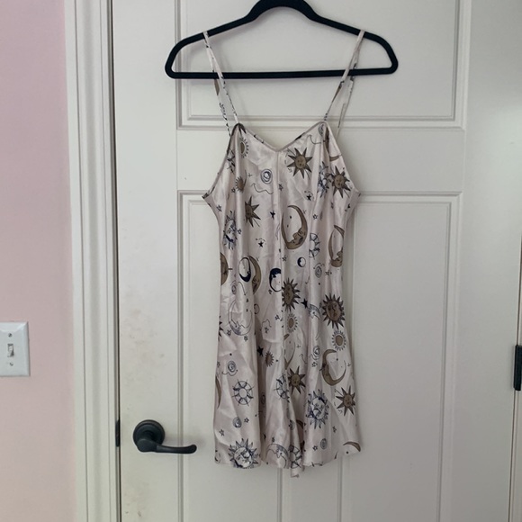 robe and night gown satin sleep set - Picture 3 of 6